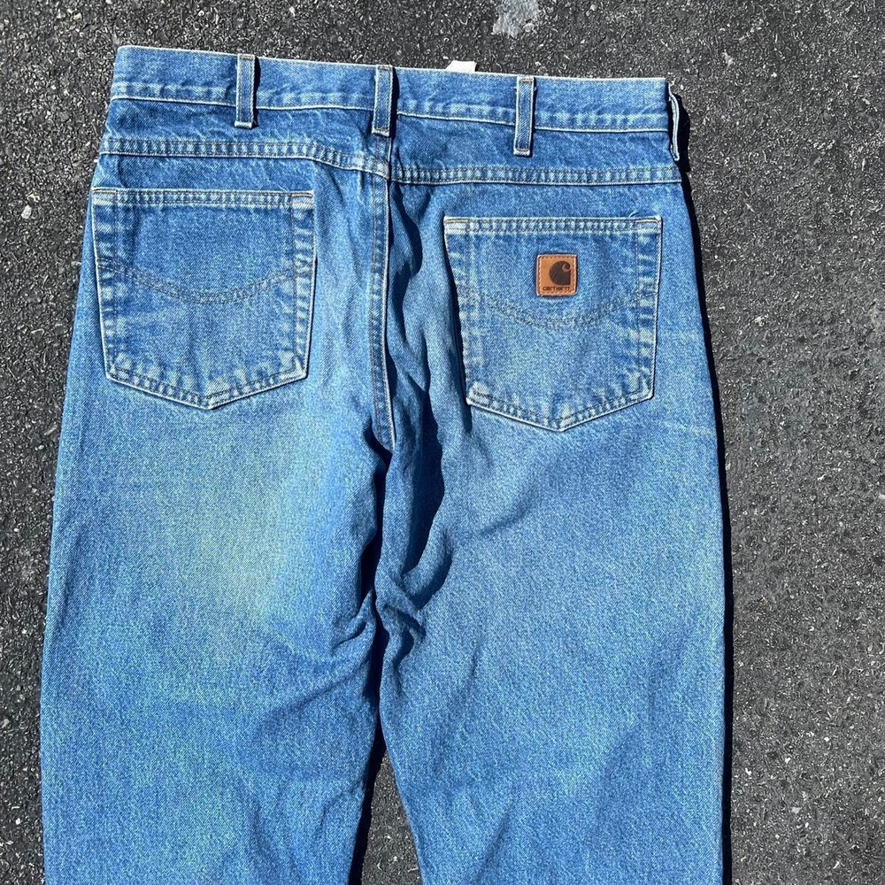 1990s Carhartt Jean Carpenter Pants size 34" x 32"